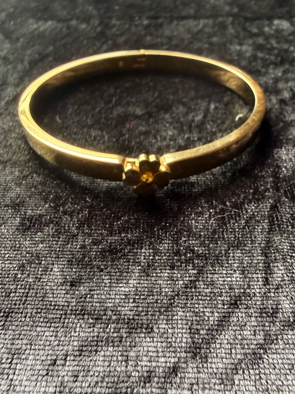 kate spade Gold Flower Bangle Bracelet
